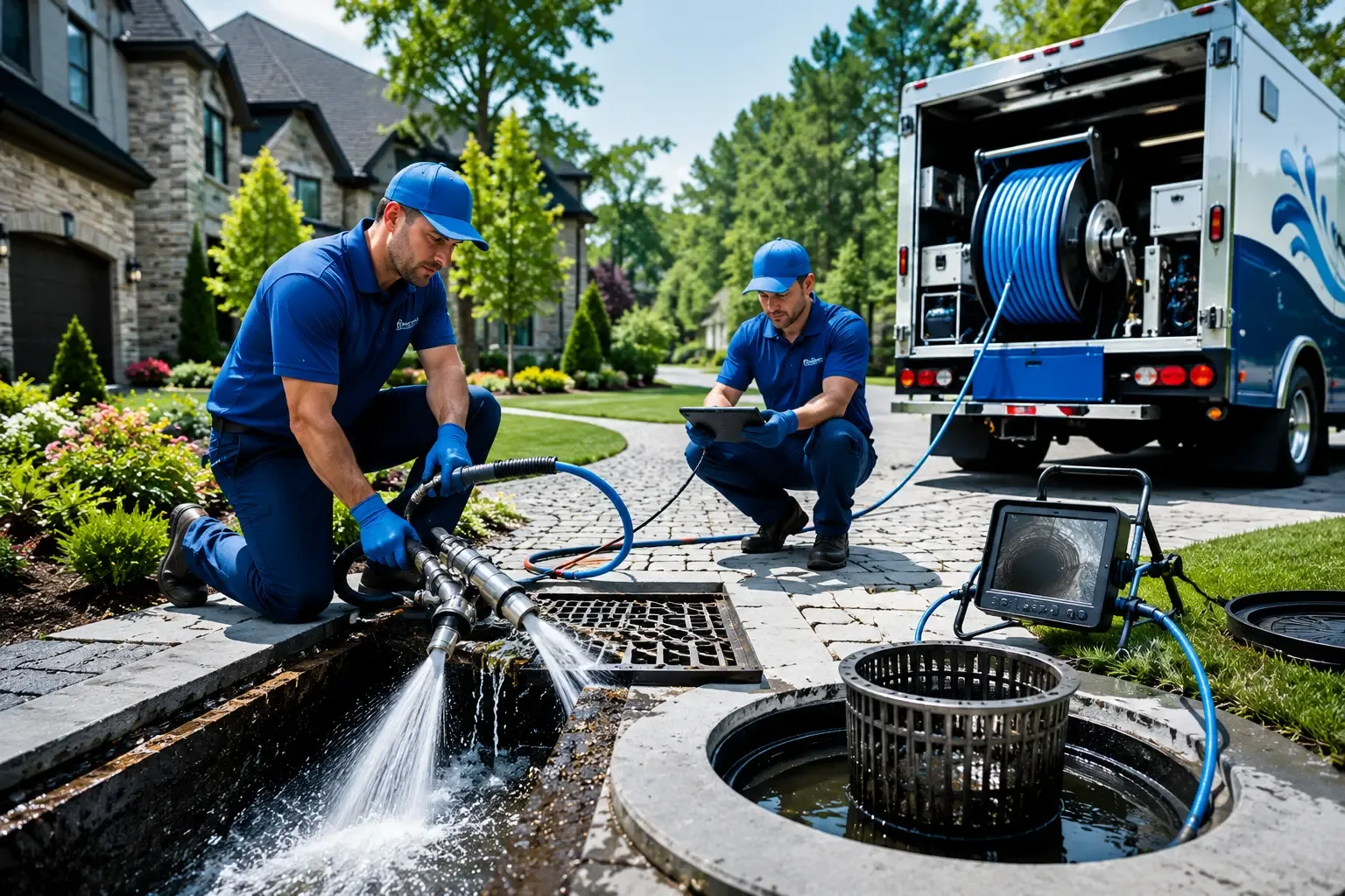 Local outdoor drain cleaning professionals in Caledonia, OH