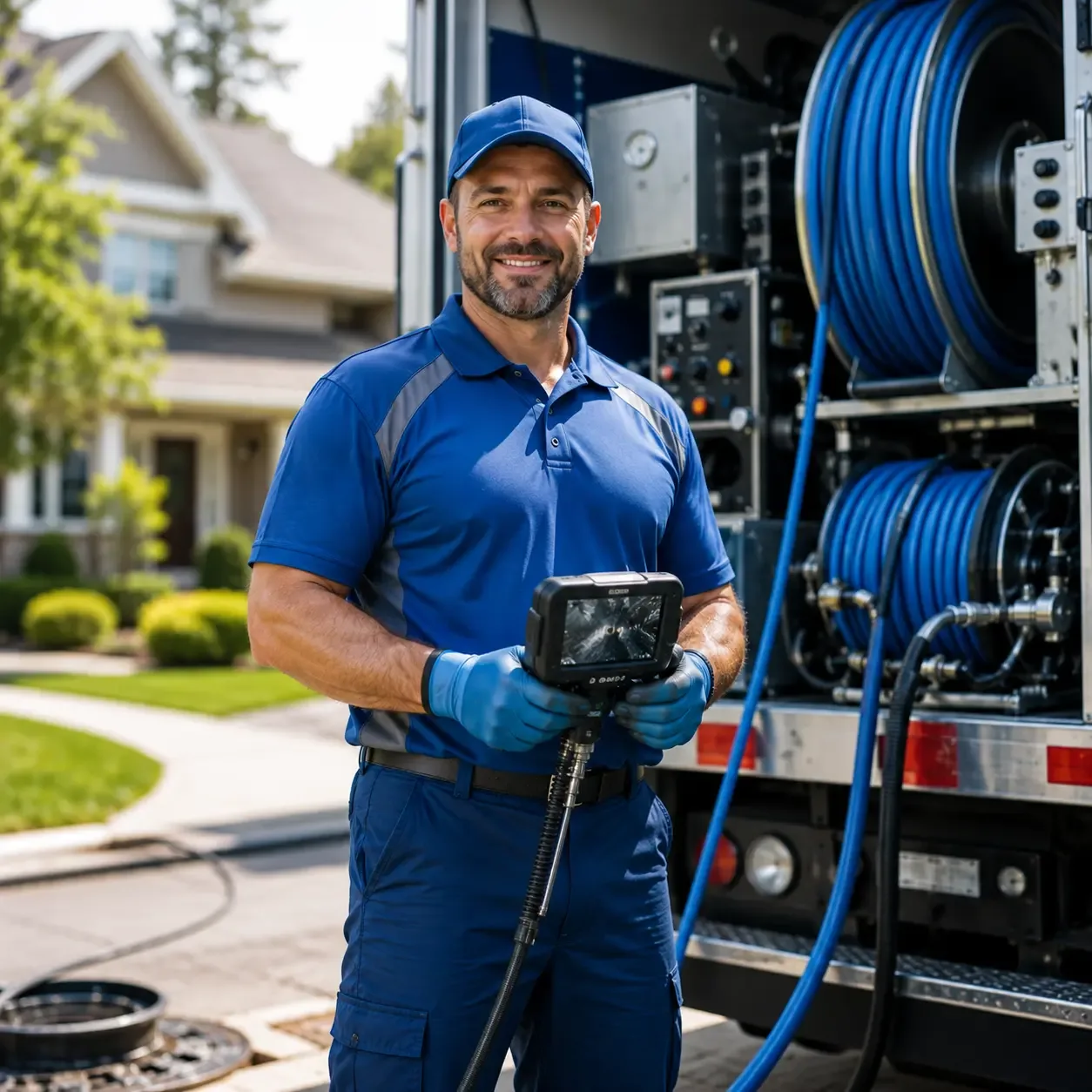 Local outdoor drain cleaning specialists in Caledonia, OH
